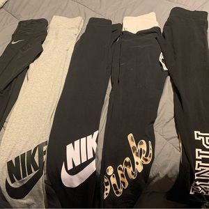 Nike/ Pink Leggings XS